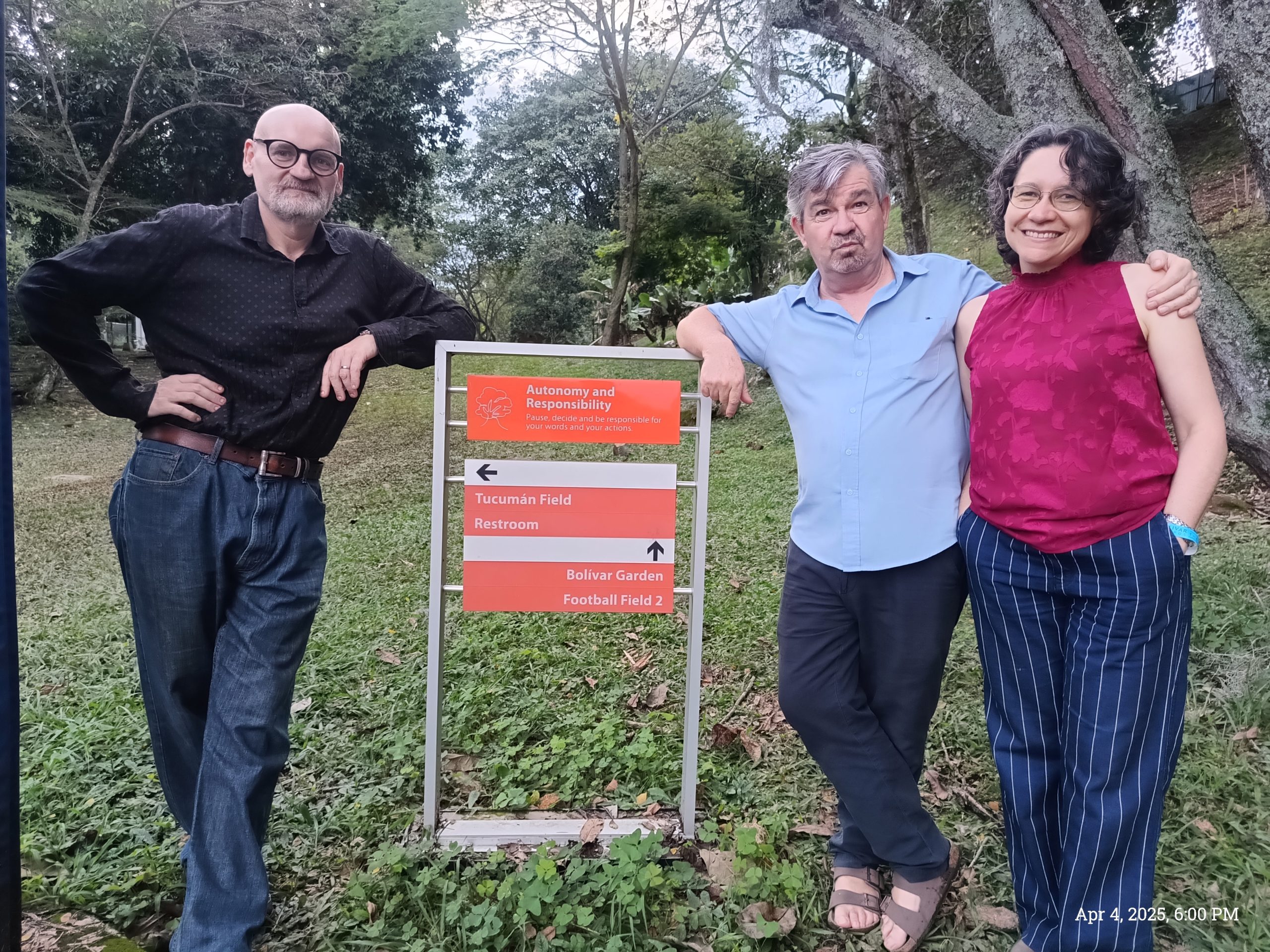 Cacao planting finished and a visit from Drs Ospina and Vaast