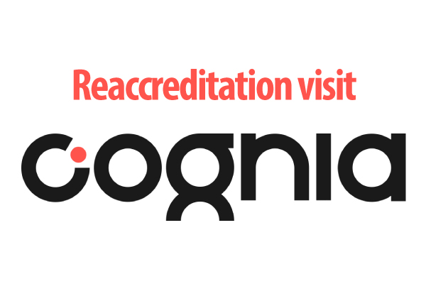 Reacreditation visit Cognia